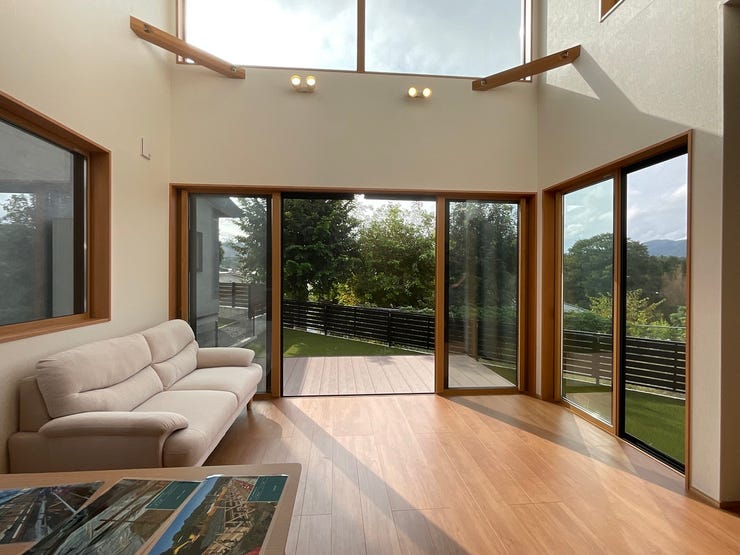 LDKは21帖で一部吹き抜けとなっております!