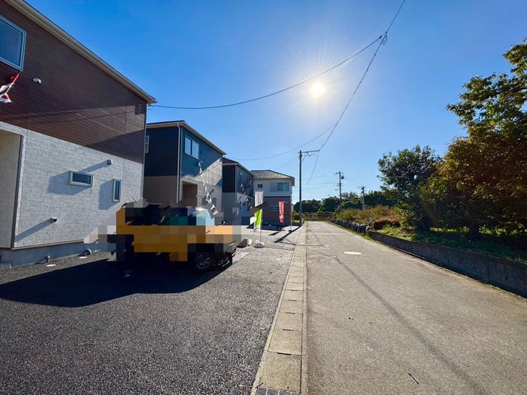 閑静な住宅街です。