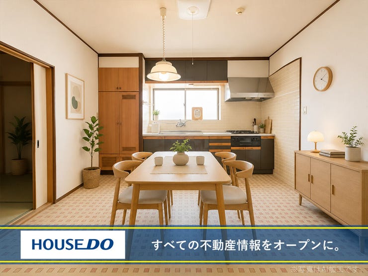 ※写真はAI加工です。リフォームや家具配置をされた場合のイメージになります。