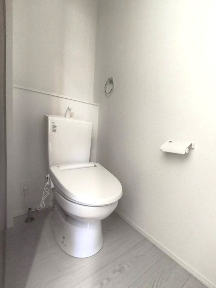 2階にもトイレがあり、朝の混雑の解消にも役立ちます