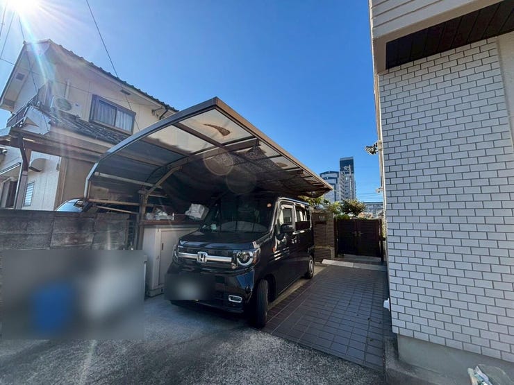 ◆1台分が停められるカーポート付きの駐車場です。