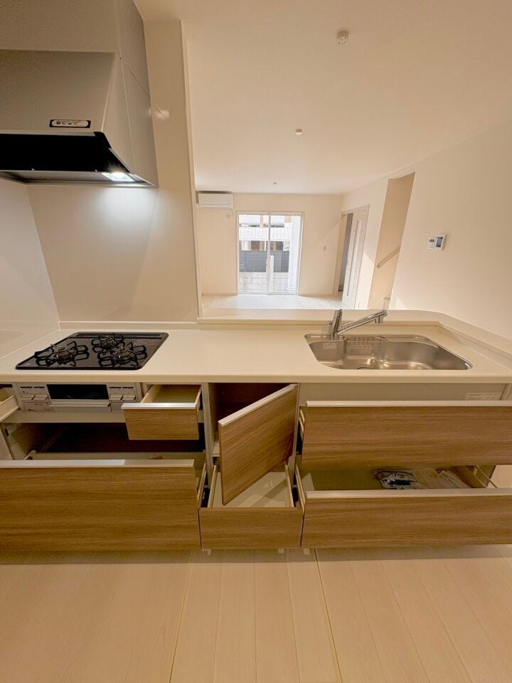 収納も多数完備!