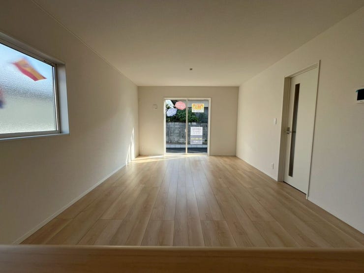 ~キッチンから見たリビング~
他の作業をしていても家族が確認できます