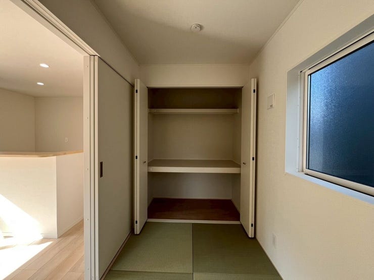 ~洋風和風3.5帖~
収納スペースも広くたくさん入ります