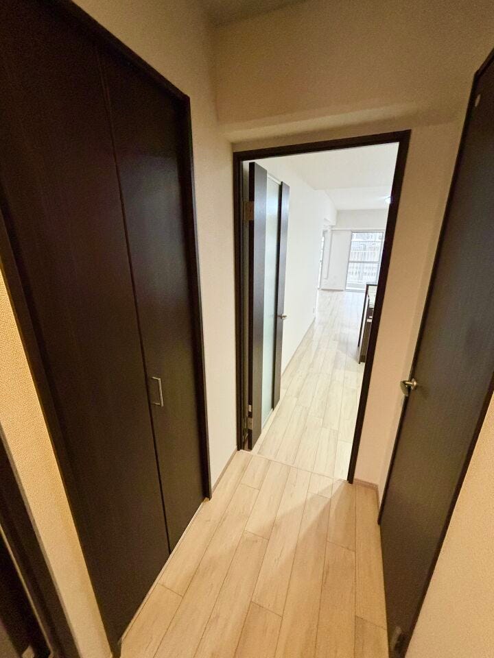 嬉しい廊下収納です!