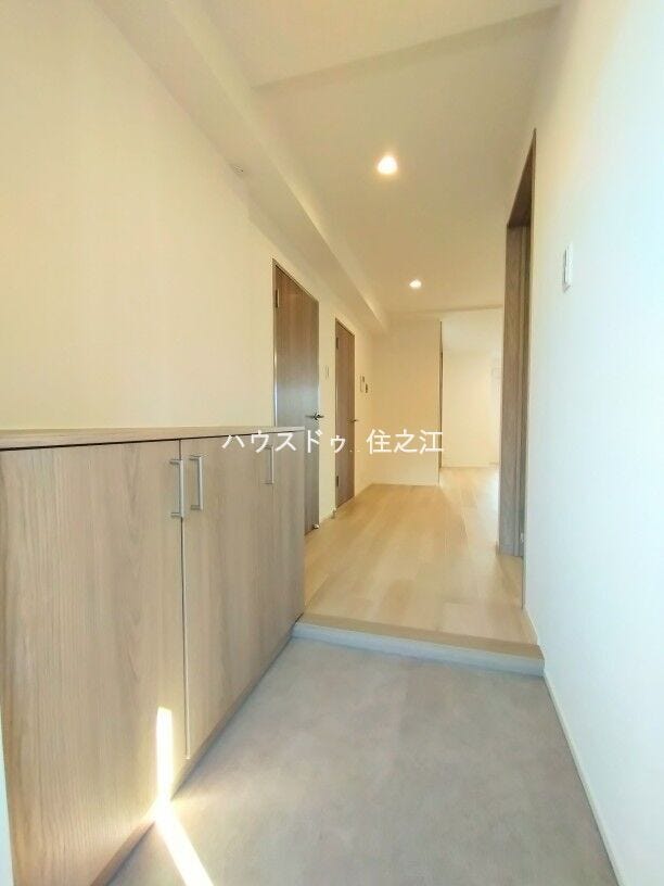 散らかりがちな玄関もスッキリの玄関収納付