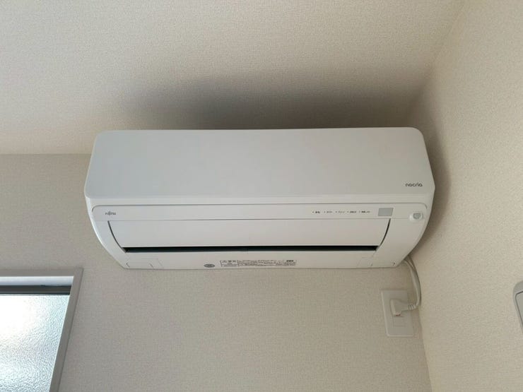 リビングエアコン付き