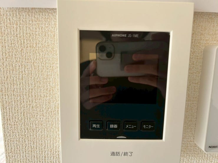 モニター付きインターホン