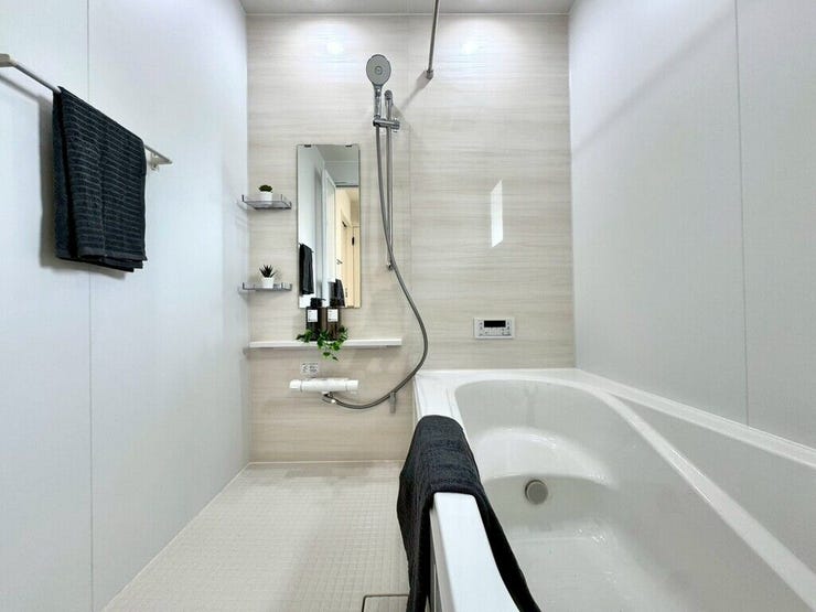 【Bathroom】リラックスできる空間で、一日の疲れを癒し、心身共にリフレッシュできます。