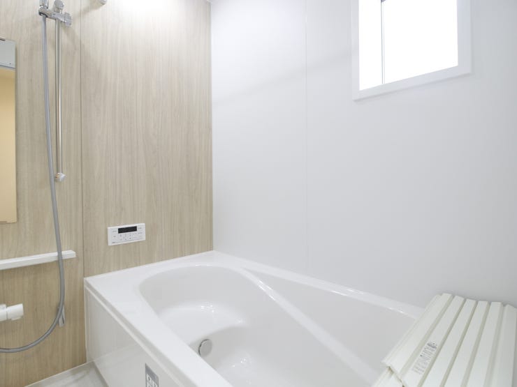 バスルームでゆっくりと疲れを癒してください!