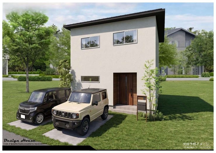 【建物プラン例(外観パース)】