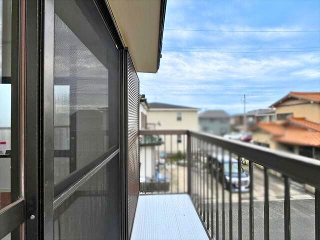 2階洋室4.5帖バルコニー
(2025年10月25年 撮影)