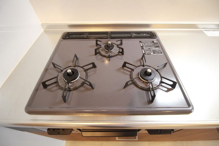 【3口コンロ】焼き物・煮物・温めと大活躍間違いなし!