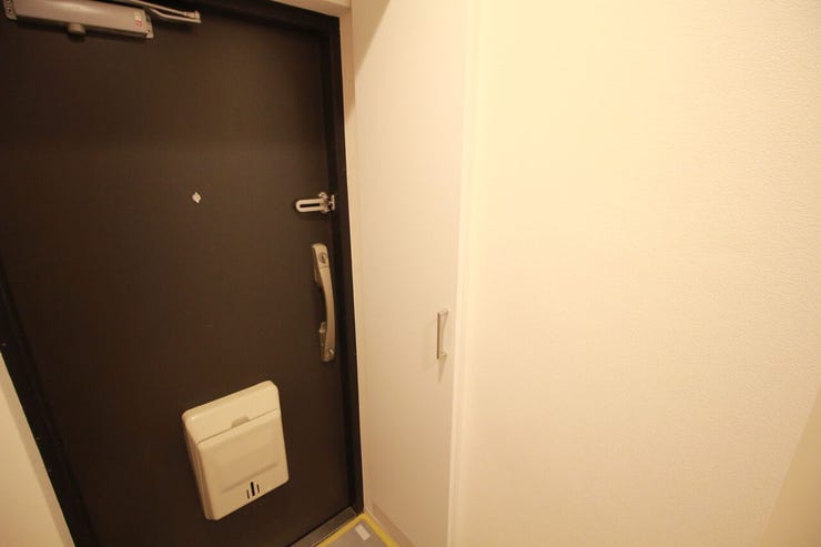 家の顔となる玄関扉。重厚感のあるデザインで第一印象もグッド!