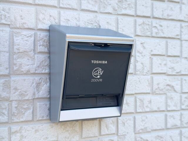 EVコンセント:ご自宅で電気自動車の充電ができます。