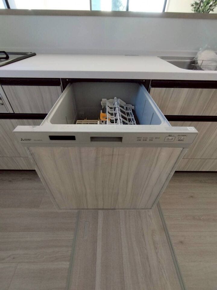 食器洗い洗浄機付き