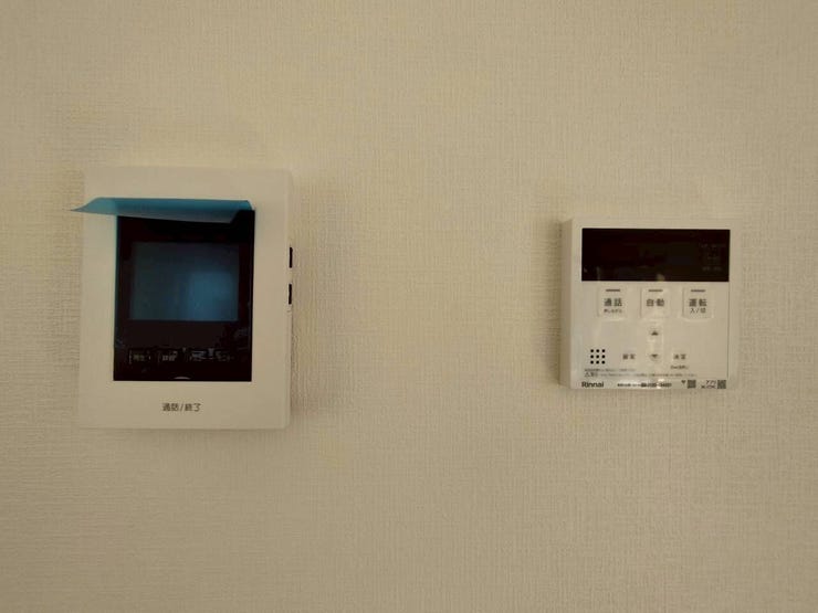 リビングで来訪者を確認でき、
リビングでお風呂のお湯張り準備