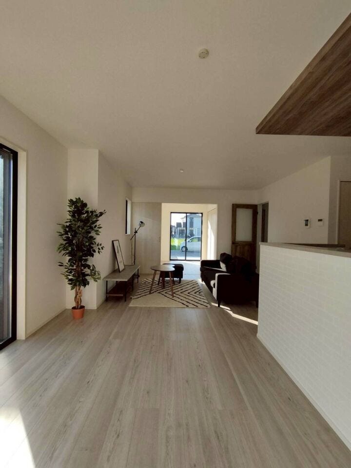 広々リビングで会話も弾みます