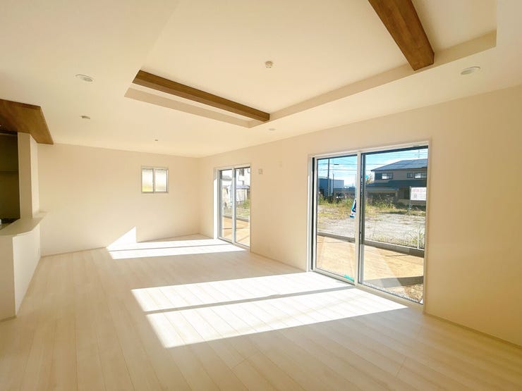 日当り良好のリビング。
明るい空間です◎