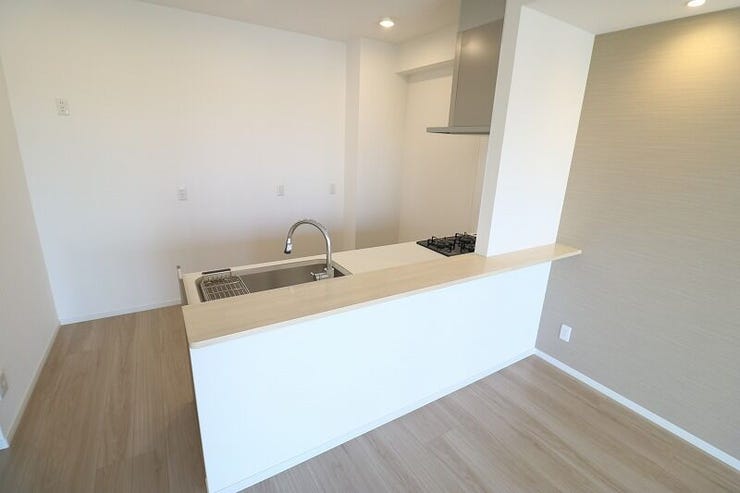 キッチンから笑顔が生まれる、カウンター付き