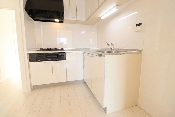 *動線が短いL型キッチン*