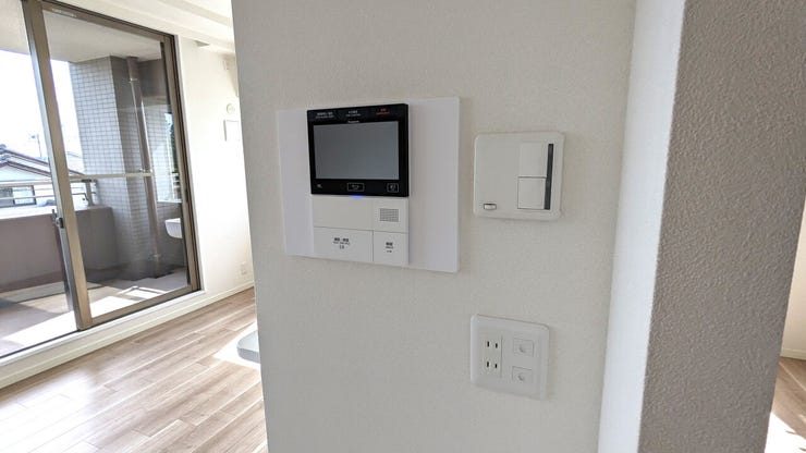 モニター付きインターフォンあります!