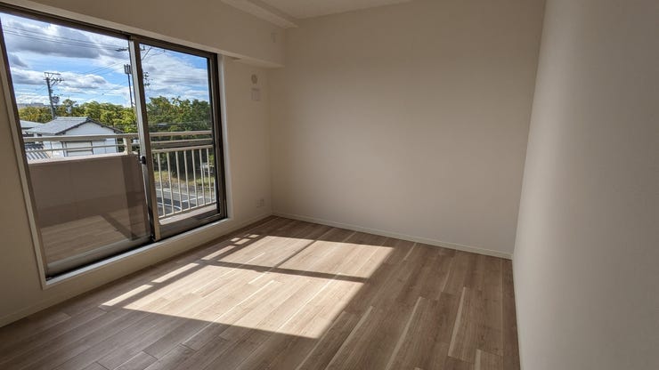 洋室:陽当たり良好