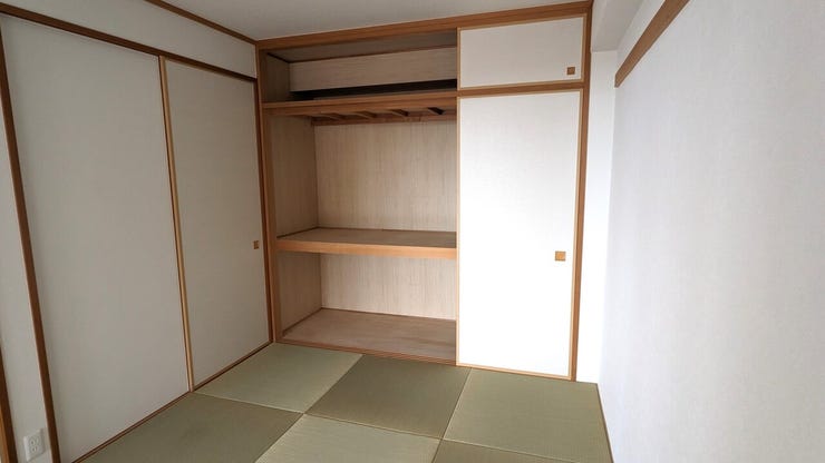 和室:収納充実