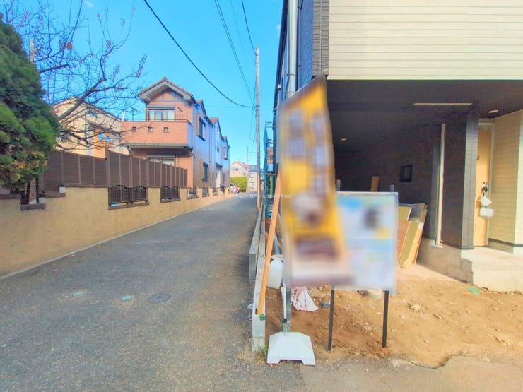 ◎前面道路(12/5撮影)