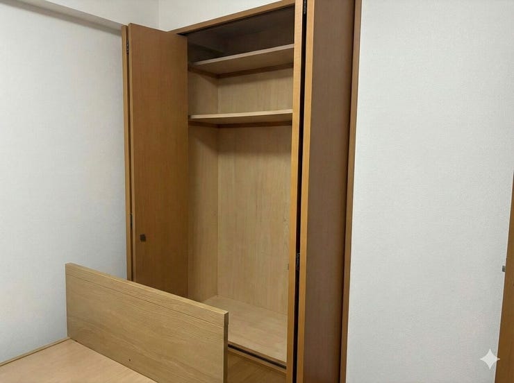 北東側洋室クローゼット