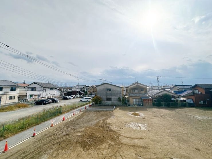 バルコニーからの眺望良好です。