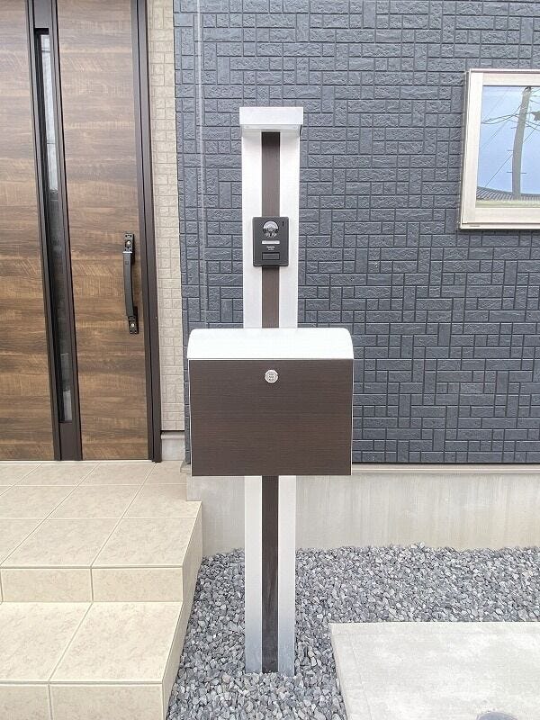 郵便受けとインターホン♪