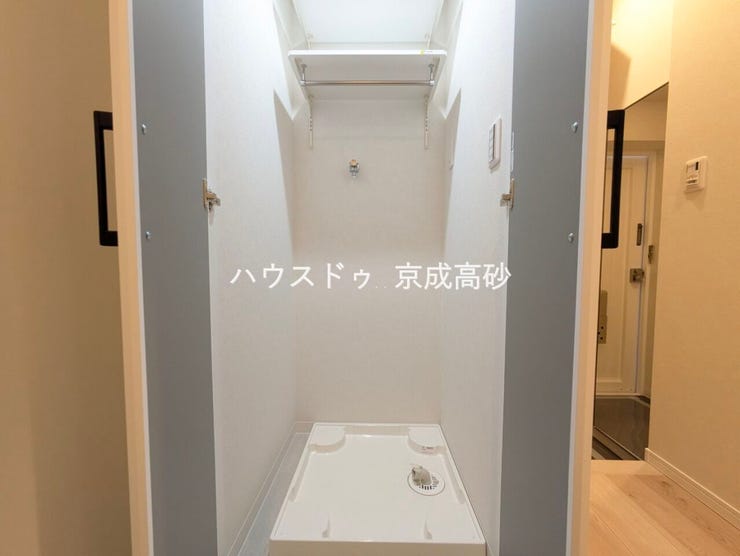 洗濯機置き場のスペースを確保しています!是非、現地にてスペースを確認してみてください。