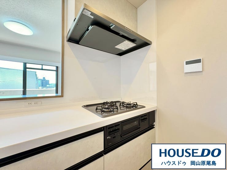 グリル&三口コンロで毎日のお料理が捗ります♪