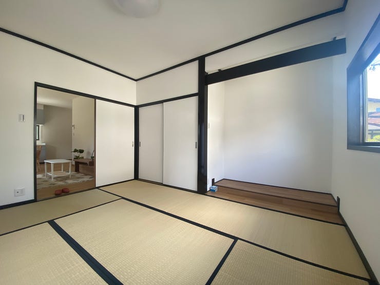 あると嬉しい一室の和室はお昼寝スペースや客間にもピッタリ♪洗濯物を畳んだりキッズスペースとしても大活躍です(^▽^)/