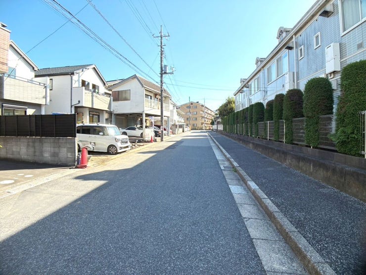 ◎前面道路(11/14撮影)