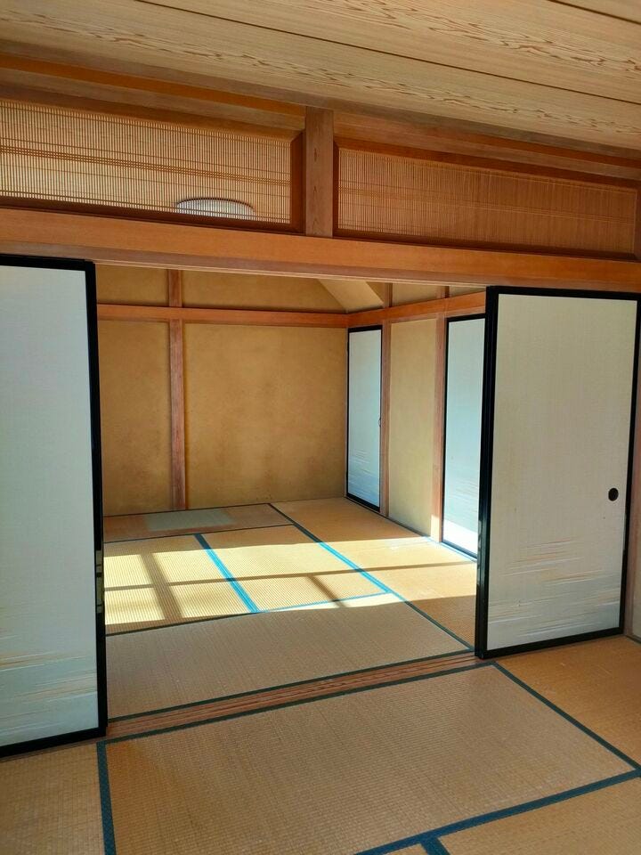 2F約6帖和室・・・来客用の寝室として子供の遊び場として様々な活用の仕方のできる、汎用性の高い和室の空間でリラックス(*^^*)