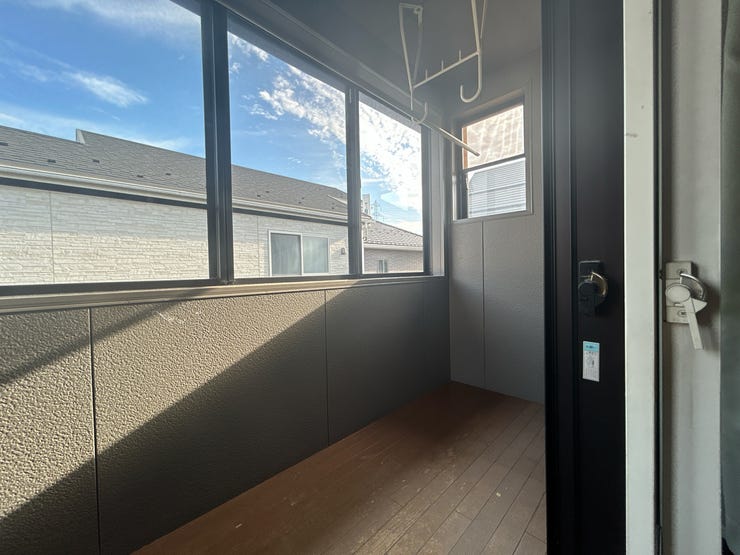 2Fバルコニー:サッシは一部2重サッシです◎