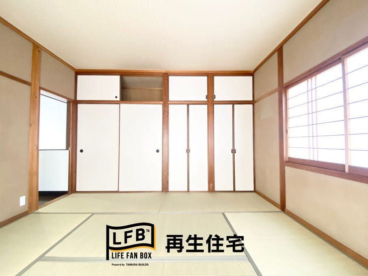 2階の和室です。畳はやはり落ち着きますよね♪