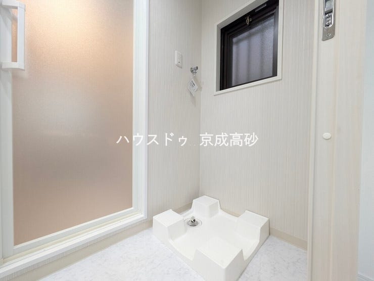 洗濯機置き場です。