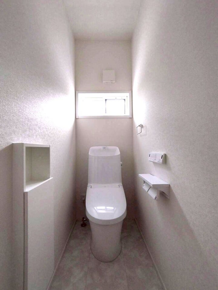 冬の寒い日も暖かい温水洗浄便座です