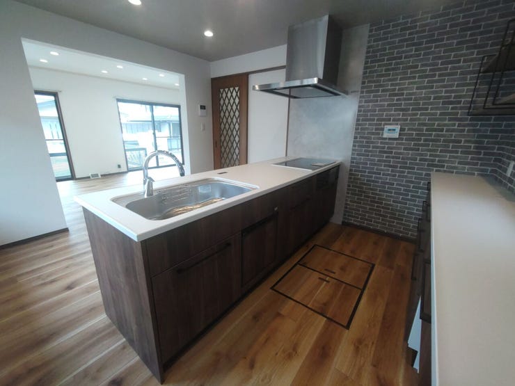 ■□■キッチン■□■毎日使うキッチンが綺麗で清潔なら今まで以上にお料理を作るのも楽しくなりそうです♪機能性とデザイン性を兼ね備えた嬉しいキッチン♪