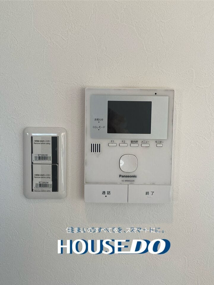 モニター付きインターホン