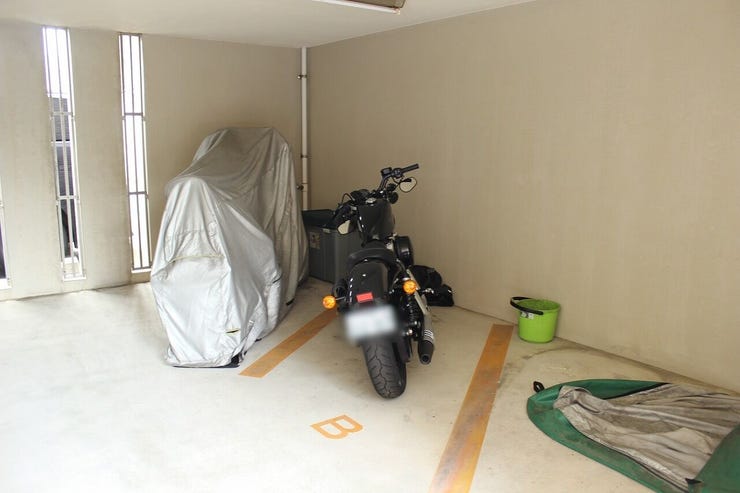 バイク置き場