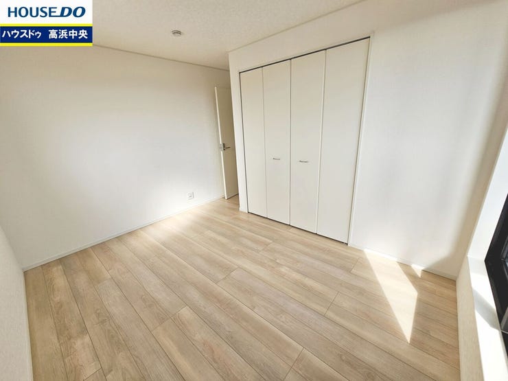 各部屋にクローゼットを設置していることはもちろん、クローゼットは天井までの大容量。