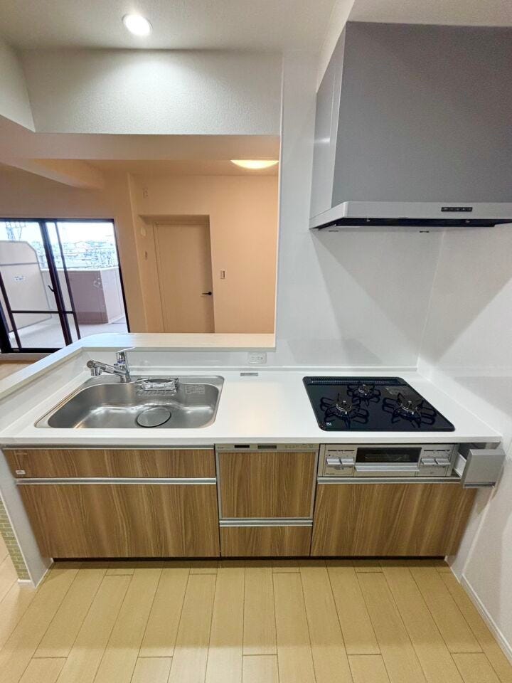 食洗器付きで洗い物楽々♪