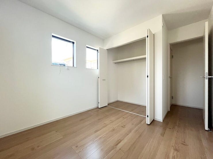 全居室収納有り♪衣類や小物を整理整頓しやすく、居心地の良い空間を実現します。