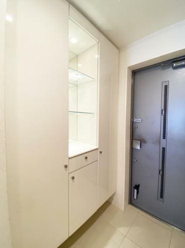 玄関回りをたっぷり収納できる収納スペース。