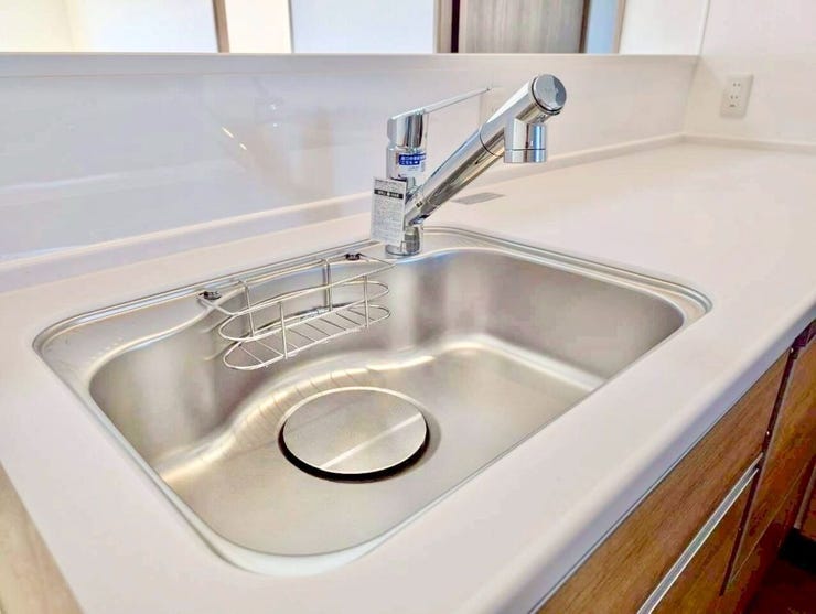 広々シンクで洗い物がはかどりそうですね♪