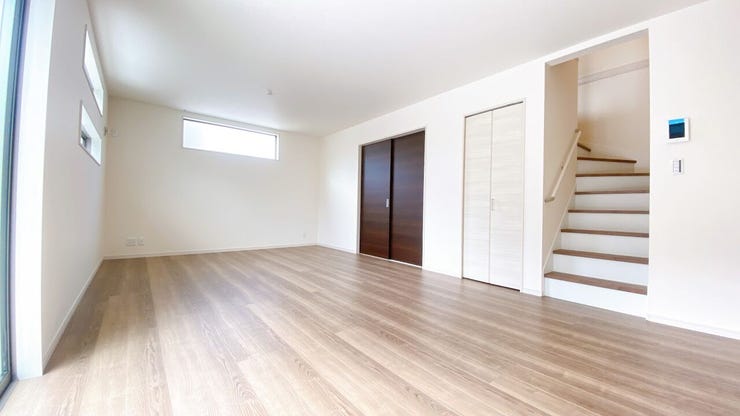 開放感のある広いLDK!
家具やインテリアの配置も楽しめます。